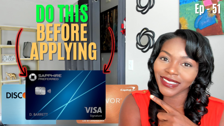 Do This BEFORE You Apply For New Credit Credit 101 Ep