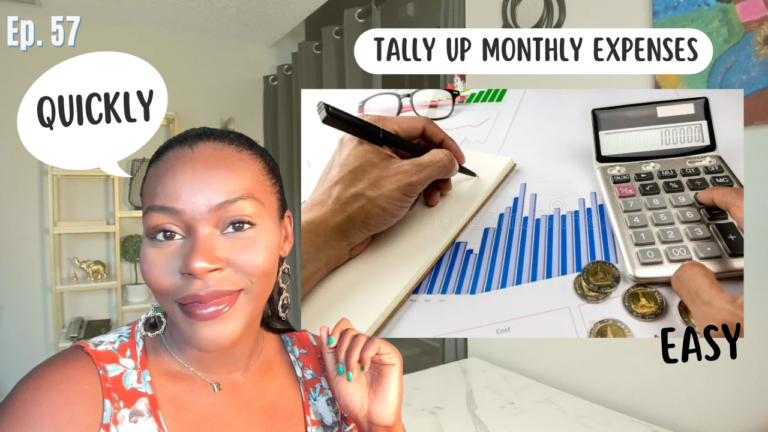 How to Quickly Tally Up Your Monthly Expenses Credit 101 Ep