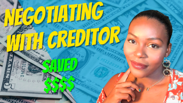 Negotiating with creditor when you are not behind on payments